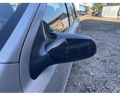 Накладки на дзеркала BMW-style (2 шт) для Opel Astra H 2004-2013 - 80816-11