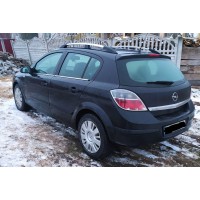 Рейлінги алюмінієві (HB, хром) для Opel Astra H 2004-2013