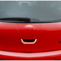 Накладка на заднюю ручку (нерж.) Carmos - Турецкая сталь для Opel Astra J 2010+