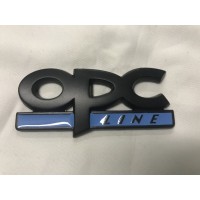 Металический шильдик OPC Line (Черный) для Opel Astra J 2010+