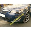 Накладки на протитуманки (2 шт, нерж) 2010-2013 для Opel Astra J 2010+ - 61036-11