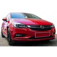 Передня нижня спідниця HB (під фарбування) для Opel Astra K 2016+