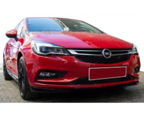 Передня нижня спідниця HB (під фарбування) для Opel Astra K 2016+