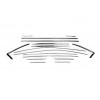 Окантовка стекол (нерж) Верхняя для Opel Astra K 2016+ - 55287-11