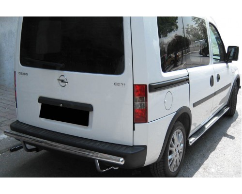Задня дуга AK002 (нерж.) для Opel Combo 2002-2012