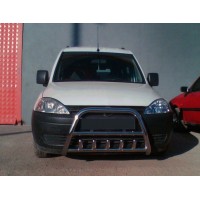 Кенгурятник WT003 (нерж.) для Opel Combo 2002-2012