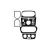 Накладки на панель Карбон для Opel Combo 2002-2012