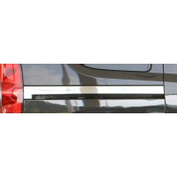 Молдинг під зсувні двері (2 шт, нерж.) для Opel Combo 2012-2018