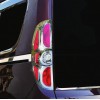 Окантовка на стопи (2015-2021, 2 шт, пласт) для Opel Combo 2012-2018 - 55740-11
