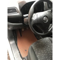Коврики EVA (кирпичные, передние) для Opel Combo 2012-2018