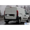 Задні куточки AK003 (нерж.) для Opel Combo 2012-2018