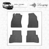 Гумові килимки (4 шт, Stingray Premium) для Opel Combo 2012-2018 - 51664-11
