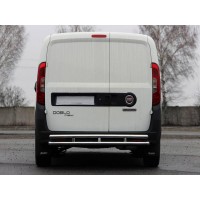 Задня дуга AK002/1-Double (нерж.) для Opel Combo 2012-2018