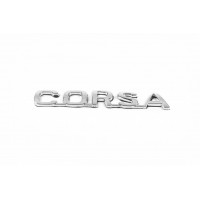 Надпись Corsa 12.5см на 2.0см для Opel Corsa C 2000↗ гг.
