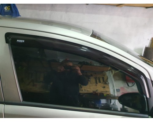 Ветровики (4 шт, Niken) для Opel Corsa D 2007+ - 60323-11