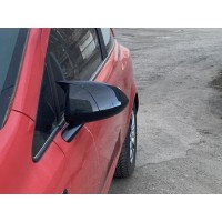 Накладки на зеркала BMW-style (2 шт) для Opel Corsa D 2007-2014 гг.