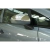 Накладки на зеркала (2 шт, нерж) для Opel Corsa D 2007+ - 48689-11