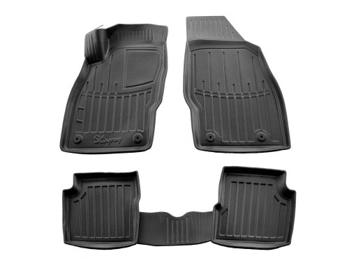 Коврики Stingray 3D (5 шт) для Opel Corsa E 2015-2019 гг