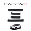 Накладки на дверные пороги EuroCap (4 шт, ABS) для Dacia Lodgy 2013↗ гг.