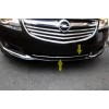Накладки на решетку бампера (нерж) для Opel Insignia 2010-2017 - 64967-11