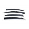 Ветровики с хромом (4 шт, Niken) для Opel Mokka 2012+ - 57132-11