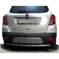 Задній захист AK002 (нерж) для Opel Mokka 2012-2021