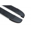 Боковые пороги Duru (2 шт., алюминий) для Opel Mokka 2012+ - 51105-11