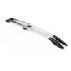 Рейлинги DD (2 шт, алюм) 265 см, Хром для Opel Movano 2004-2010 - 65697-11