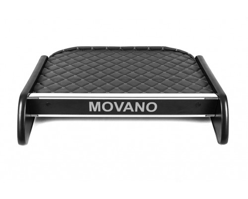 Полка на панель (серый с серой нитью) для Opel Movano 2010-2021 гг