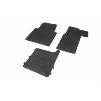 Резиновые коврики (3 шт, Polytep) для Opel Movano 2010+