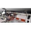 Opel Vivaro 2001-2015 Накладка на торпеду (великий комплект) Титан - 64910-11