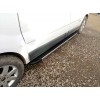 Бічні пороги Duru (2 шт., Алюміній) Коротка база для Opel Vivaro 2001-2015 - 53762-11