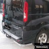 Задні куточки AK003 (нерж) для Opel Vivaro 2001-2015