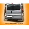 Задні куточки AK003 (нерж) для Opel Vivaro 2001-2015