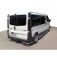 Задні куточки AK003 (нерж) для Opel Vivaro 2001-2015