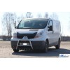 Кенгурятник QT-Spec (нерж.) для Opel Vivaro 2001-2015
