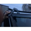 Козырек на лобовое стекло (черный глянец, 5мм) для Opel Vivaro 2001-2015 - 50013-11