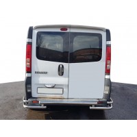 Задній захист AK-Special (нерж) для Opel Vivaro 2001-2015