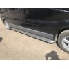 Opel Vivaro 2001-2015 Боковые пороги Premium (2 шт, нерж) 60 мм, короткая база - 49165-11