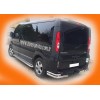 Задні куточки AK003-Double (нерж) для Opel Vivaro 2001-2015