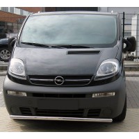 Передній захист ST008 (нерж.) 60 мм для Opel Vivaro 2001-2015