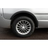 Накладки на колісні арки (4 шт, чорні) 2001-2007, чорний метал для Opel Vivaro 2001-2015 - 53335-11