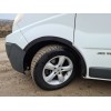 Накладки на колесные арки (4 шт, черные) 2001-2007, черный металл для Opel Vivaro 2001-2015 - 53335-11