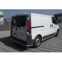 Задній захист AK005 (нерж) для Opel Vivaro 2001-2015