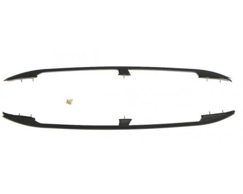 Рейлинги черные Короткая, Чугунные ножки для Opel Vivaro 2015-2019 - 51722-11