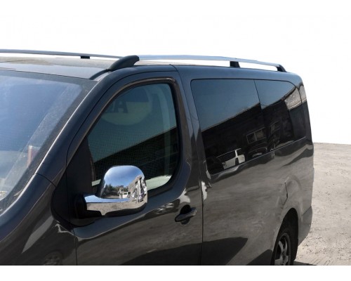 Opel Vivaro 2019+ Рейлинги Хром XL база, металлическая ножка - 62260-11