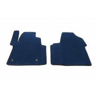 Полиуретановые коврики (2 шт, EVA, синие) 1-20231 для Opel Vivaro 2019↗ гг.