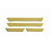 Накладки на пороги Flexill (4шт) Exclusive для Peugeot 108 2014-2021 рр