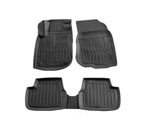 Коврики Stingray 3D (5 шт) для Peugeot 2008 2013-2019 гг