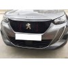 Окантовка решетки радиатора (3 шт, нержавейка) для Peugeot 2008 2019- гг